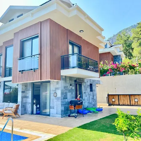 Nest Largely Designed Private With Pool & Garden In Göcek